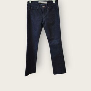 Naem Women Blue Jenn Slim Boot Jeans Sz 26